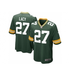 Nike Green Bay Packers 27 Eddie Lacy Green Game NFL Jersey