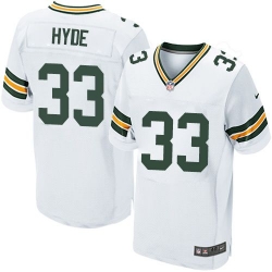 Nike Packers #33 Micah Hyde White Mens Stitched NFL Elite Jersey