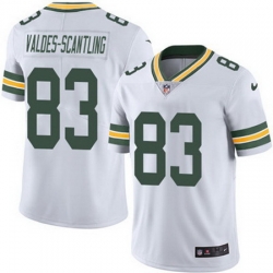 Nike Packers #83 Marquez Valdes Scantling White Mens Stitched NFL Vapor Untouchable Limited Jersey