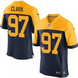 Nike Packers #97 Kenny Clark Navy Blue Alternate Mens Stitched NFL New Elite Jersey