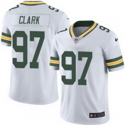 Nike Packers #97 Kenny Clark White Mens Stitched NFL Vapor Untouchable Limited Jersey