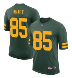 Youth Green Bay Packers 85 Tucker Kraft Rush Vapor Untouchable Stitched Football Jersey