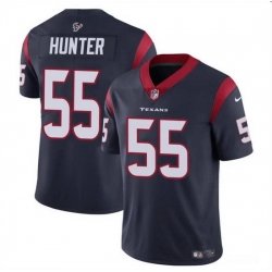 Men Houston Texans 55 Danielle Hunter Navy Vapor Untouchable Stitched Football Jersey