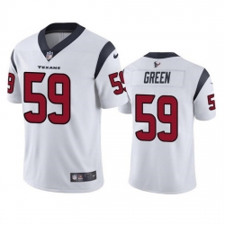 Men Houston Texans 59 Kenyon Green White Vapor Untouchable Limited Stitched Jersey