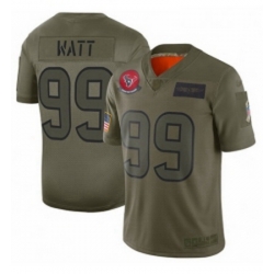 Men Houston Texans 99 JJ Watt Limited Camo 2019 Salute to Service Football Jersey