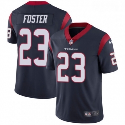 Men Nike Houston Texans 23 Arian Foster Limited Navy Blue Team Color Vapor Untouchable NFL Jersey