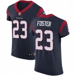 Men Nike Houston Texans 23 Arian Foster Navy Blue Team Color Vapor Untouchable Elite Player NFL Jersey