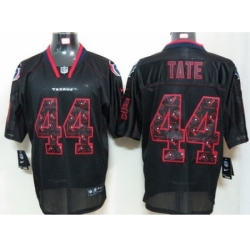 Nike Houston Texans 44 Ben Tate Black Elite Lights Out NFL Jersey