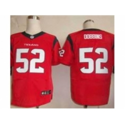 Nike Houston Texans 52 Tim Dobbins red Elite NFL Jersey