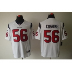 Nike Houston Texans 56 Brian Cushing White LIMITED NFL Jersey