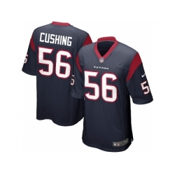 Nike Houston Texans 56 Brian Cushing blue Game NFL Jersey