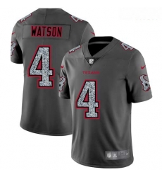 Nike Texans 4 Deshaun Watson Gray Camo Vapor Untouchable Limited Jersey