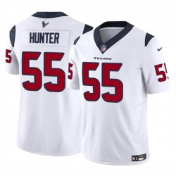 Youth Houston Texans 55 Danielle Hunter White 2024 F U S E Vapor Untouchable Limited Stitched Football Jersey