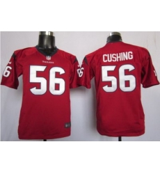 Youth Nike Houston Texans 56 Brian Cushing Red Nike NFL Jerseys