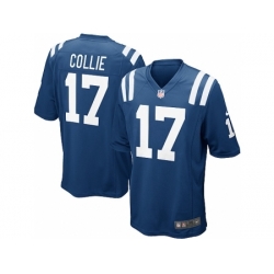 Nike Indianapolis Colts 17 Austin Collie blue Game NFL Jersey