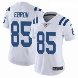 Womens Nike Indianapolis Colts 85 Eric Ebron White Vapor Untouchable Elite Player NFL Jersey