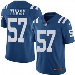 Nike Colts 57 Kemoko Turay Royal Youth Color Rush Limited Jersey