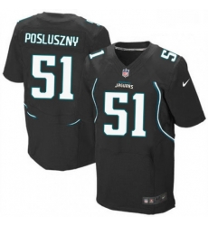 Men Nike Jacksonville Jaguars 51 Paul Posluszny Black Alternate Vapor Untouchable Elite Player NFL Jersey