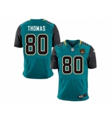 Nike Jacksonville Jaguars 80 Julius Thomas Green Elite NFL Jersey