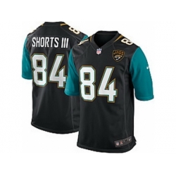 Nike Jacksonville Jaguars 84 Cecil Shorts III Black Game NFL Jersey