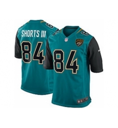 Nike Jacksonville Jaguars 84 Cecil Shorts III Green Game NFL Jersey