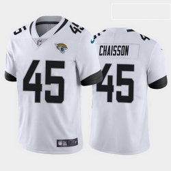 men k'lavon chaisson jacksonville jaguars white vapor limited jersey  men k'lavon chaisson jacksonville jaguars white vapor limited jersey