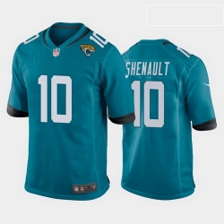 men laviska shenault jacksonville jaguars teal game jersey  men laviska shenault jacksonville jaguars teal game jersey