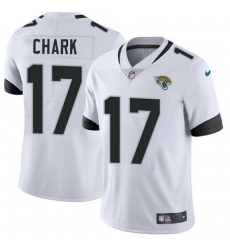 Nike Jaguars #17 DJ Chark White Youth Stitched NFL Vapor Untouchable Limited Jersey