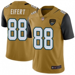 Youth Nike Jaguars 88 Tyler Eifert Vapor Rush Jersey Gold