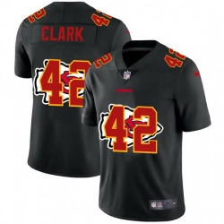 Kansas City Chiefs 42 Anthony Sherman Men Nike Team Logo Dual Overlap Limited NFL Jersey Black