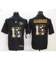 Men Kansas City Chiefs 15 Patrick Mahomes Jesus Faith Black Vapor Untouchable Stitched NFL Nike Limited Jersey