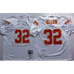 Mitchell And Ness Chiefs #32 marcus allen white Throwback Stitched NFL Jersey