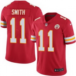 Nike Chiefs #11 Alex Smith Red Team Color Mens Stitched NFL Vapor Untouchable Limited Jersey