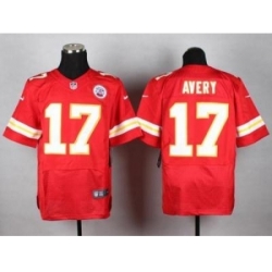 Nike Kansas City Chiefs 17 Donnie Avery Red Elite NFL Jersey