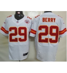 Nike Kansas City Chiefs 29 Eric Berry White Elite NFL Jersey