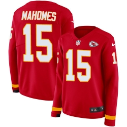 Nike Chiefs #15 Patrick Mahomes Red Team Color Women Stitched NFL Jersey