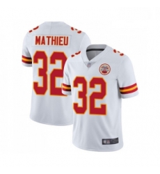 Youth Kansas City Chiefs 32 Tyrann Mathieu White Vapor Untouchable Limited Player Football Jersey