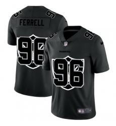 Las Vegas Raiders 96 Clelin Ferrell Men Nike Team Logo Dual Overlap Limited NFL Jersey Black