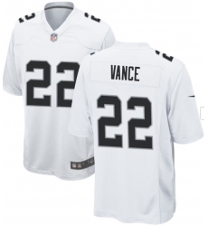 Men Las Vagas Raiders Vance #22 White F U S E Stitched Jersey