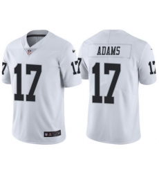 Men Las Vegas Raiders 17 Davante Adams White Vapor Limited Stitched jersey