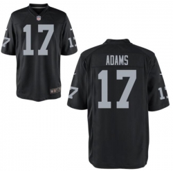 Men Los Angeles 17 Devante Adams Black Vapor Limited Jersey