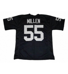 Men Nike Las Vegas Raiders #55 Matt Millen Black Vapor Limited Jersey