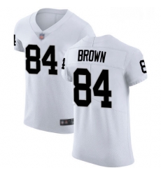 Mens Antonio Brown Elite White Road Jersey Oakland Raiders Football 84 Jersey Vapor Untouchabel Jersey