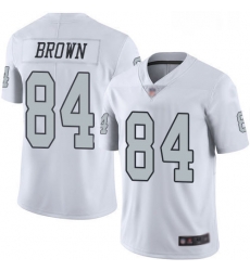 Mens Antonio Brown Limited White Jersey Oakland Raiders Football 84 Jersey Rush Vapor Untouchabel Jersey