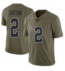 Men's Las Vegas Raiders #2 Daniel Carlson 2017 Salute To Service Limited Jersey