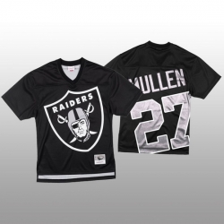 NFL Las Vegas Raiders 27 Trayvon Mullen Black Men Mitchell  26 Nell Big Face Fashion Limited NFL Jersey