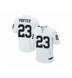 Nike Oakland Raiders 23 Tracy Porter white Elite NFL Jersey