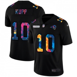Los Angeles Rams 10 Cooper Kupp Men Nike Multi Color Black 2020 NFL Crucial Catch Vapor Untouchable Limited Jersey Los Angeles Rams 10 Cooper Kupp Men Nike Multi Color Black 2020 NFL Crucial Catch Vapor Untouchable Limited Jersey