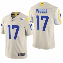 Los Angeles Rams 17 Robert Woods Men Nike Bone 2020 Vapor Untouchable Limited NFL Jersey Los Angeles Rams 17 Robert Woods Men Nike Bone 2020 Vapor Untouchable Limited NFL Jersey