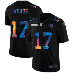 Los Angeles Rams 17 Robert Woods Men Nike Multi Color Black 2020 NFL Crucial Catch Vapor Untouchable Limited Jersey Los Angeles Rams 17 Robert Woods Men Nike Multi Color Black 2020 NFL Crucial Catch Vapor Untouchable Limited Jersey